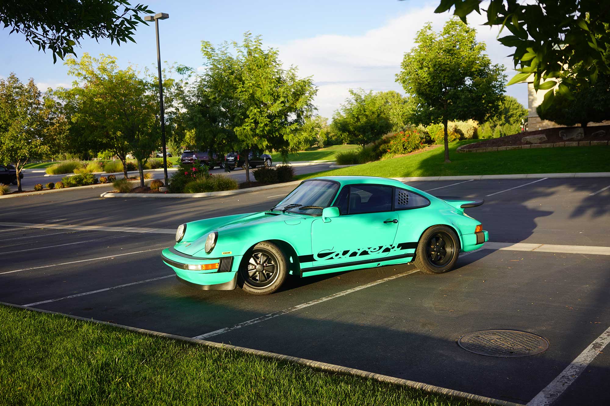 1974 Porsche 911 in Jade Green