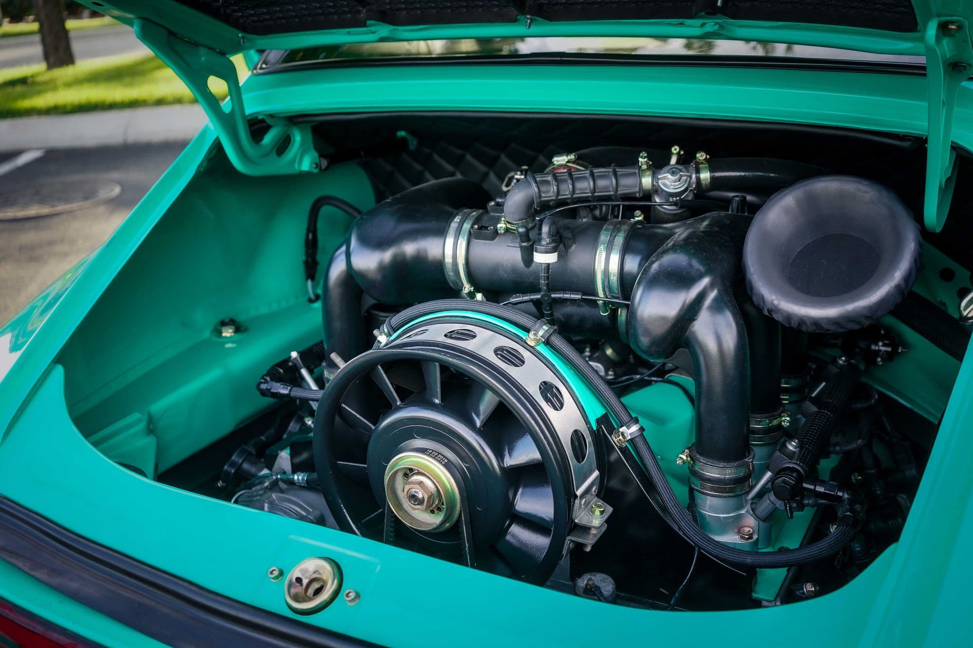 1974 Porsche 911 in Jade Green